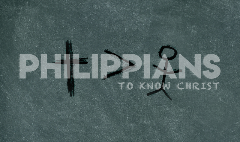 Philippians "To Know Christ" Series. Phil 3:1-21