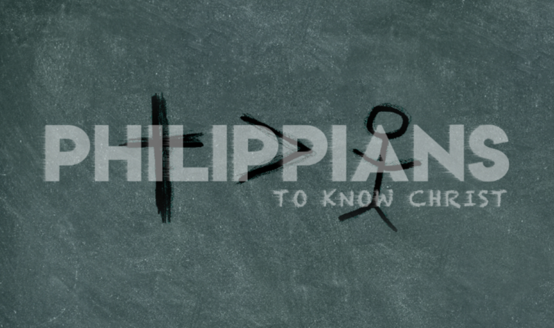 Philippians "To Know Christ" Series. Joy